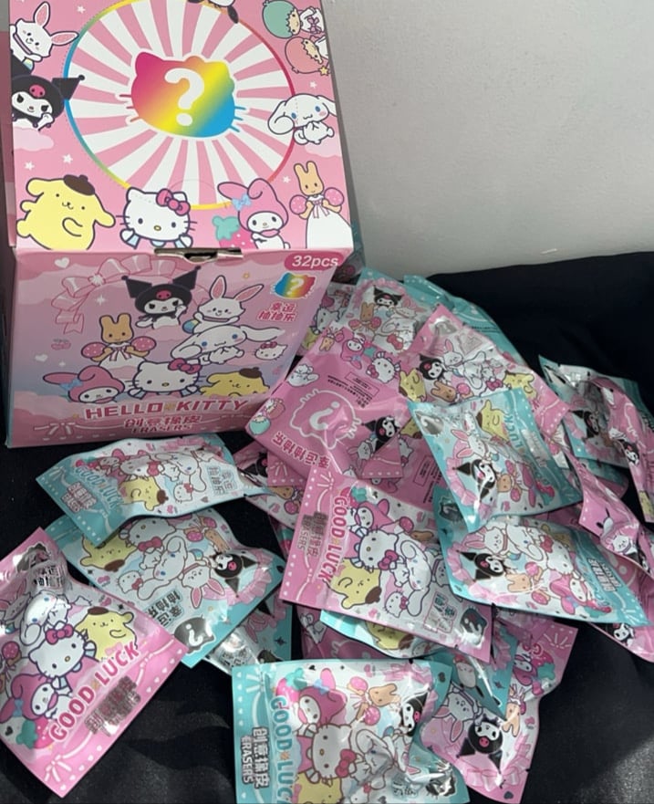 Image of Sanrio Mystery Erasers 