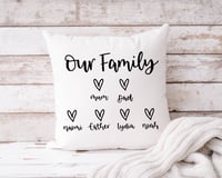 Our Family Personalised Cushion