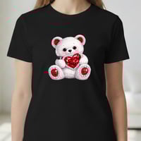 San Valentín T-shirt Bear Diamond Boy