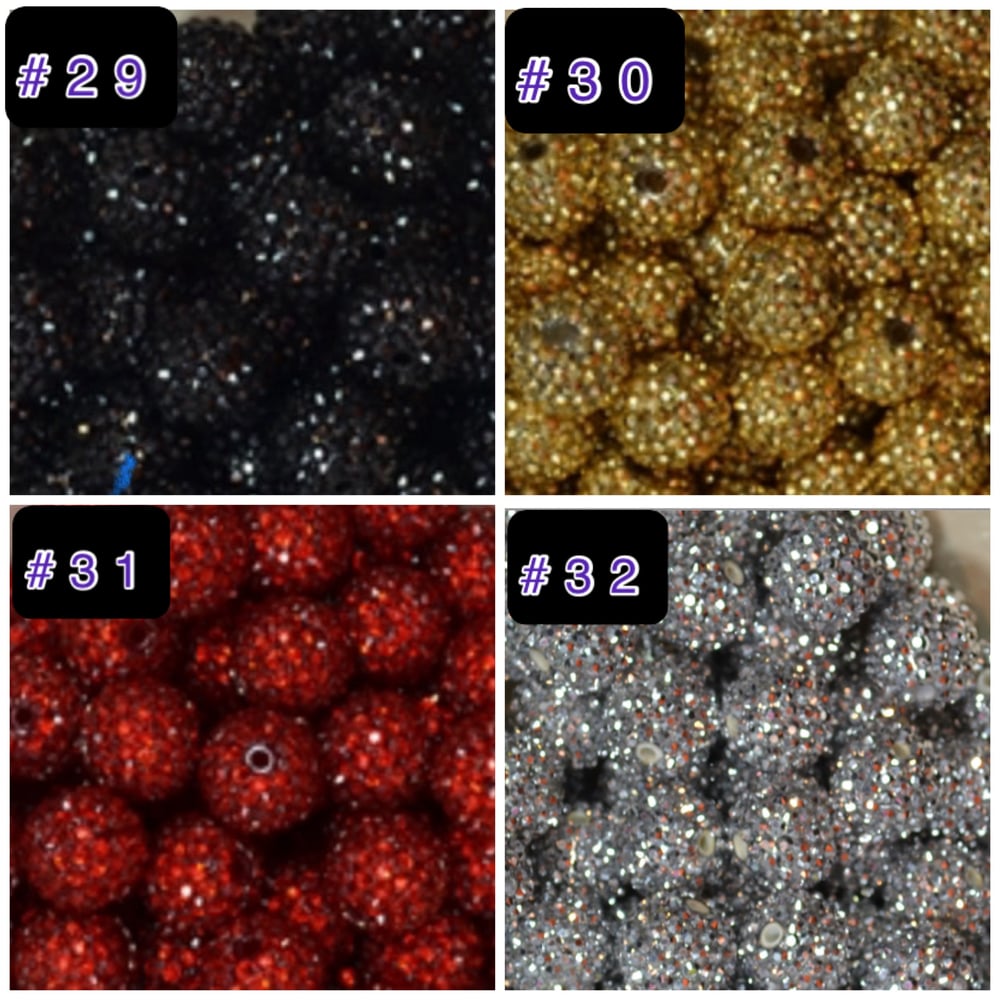 Image of Rhinestone Bead Bags