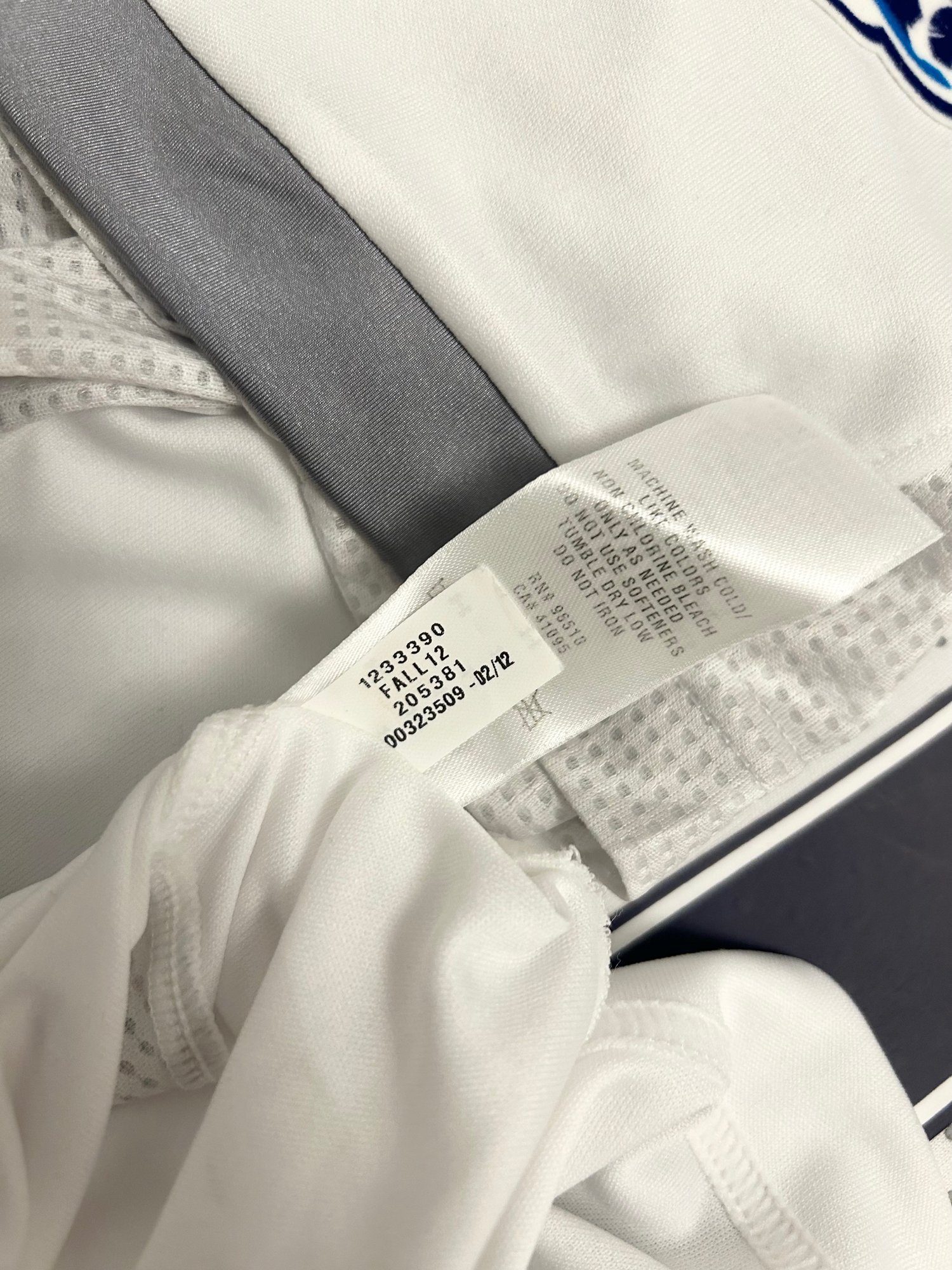 Image of Tottenham Hotspur “BALE 11” 2012/13 Home Shirt + PL patches, M