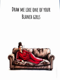 Blanch Girl Card 