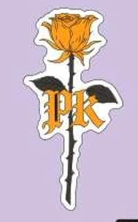Image 1 of PK Metal Rose Pin