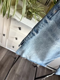 Image 2 of Zara distressed shorts 