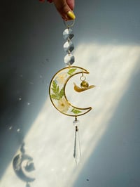 Image 3 of 🌛🐌LunaSnail Suncatcher🐌🌜