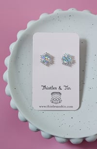 Image 3 of Snowflake Studs
