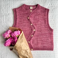 Image 1 of Peony Cardigan Knitting Pattern