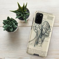 Image 17 of Antique Anatomical Illustration Veins of the Human Head Tough case for Samsung®