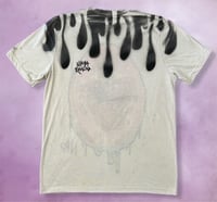 Image 2 of “TAINTED LOVE” HAND PAINTED T-SHIRT LARGE