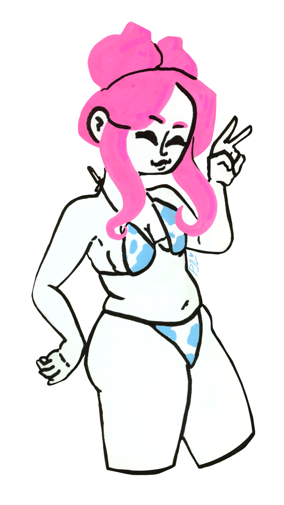 Image of Sun’s Out, Buns Out Sticker