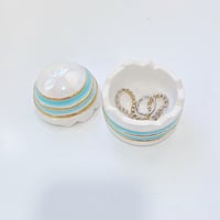 Image 6 of Glow in dark bunny cat in an egg jewelry box