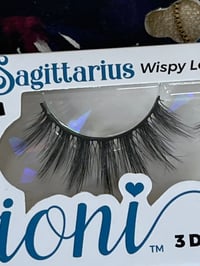 Image 3 of SAGITTARIUS wispy long spikey faux mink eyelashes 