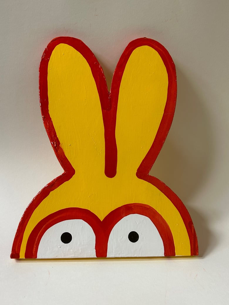 Image of Bunt the Rabbit sculpture 