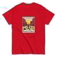 Image 5 of Unisex classic tee, Desert Vibes Cactus Sunset Tee