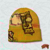 Image 2 of [MNGO.S] Knit Beanie - Yellow  NO. 3