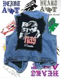 Image 1 of illmatic Nas denim vest 
