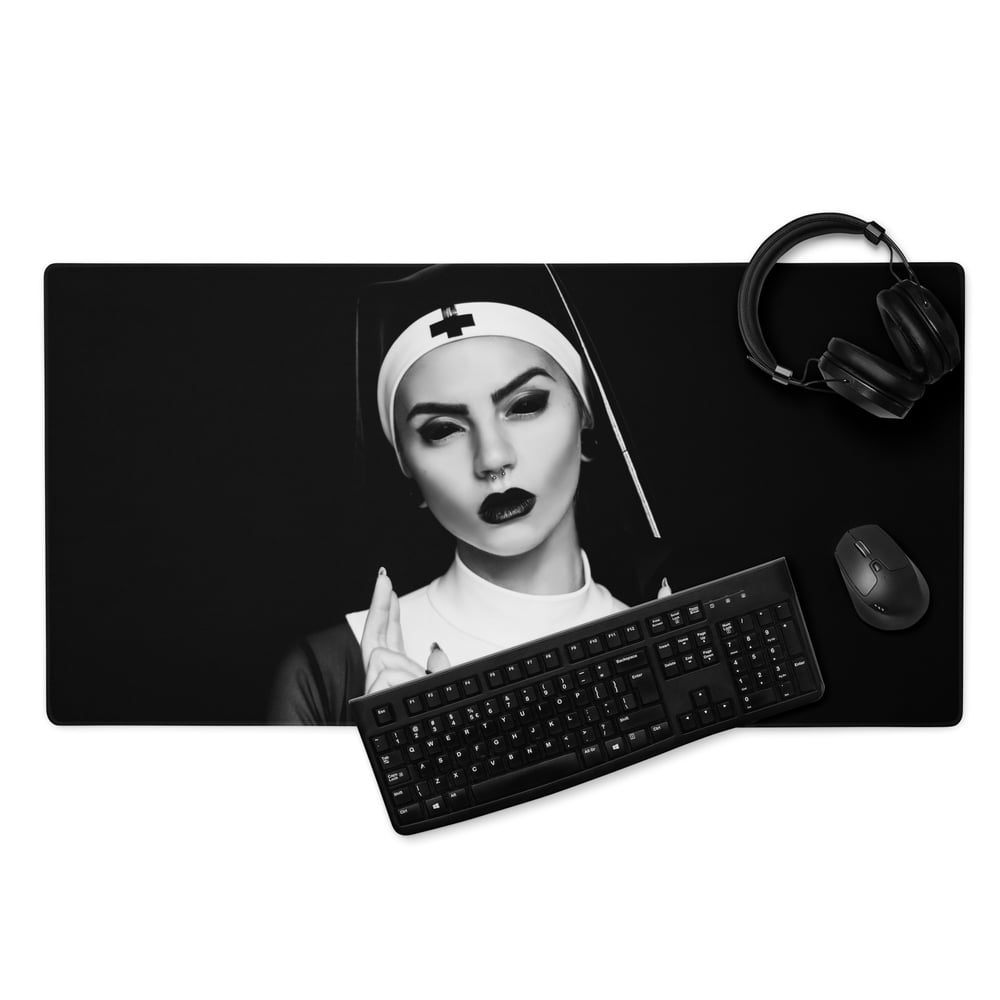 Image of SATANIC NUN | Gaming Mouse Pad