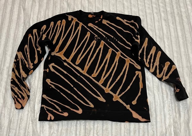 Reverse Tie Dyed Sweatshirt 