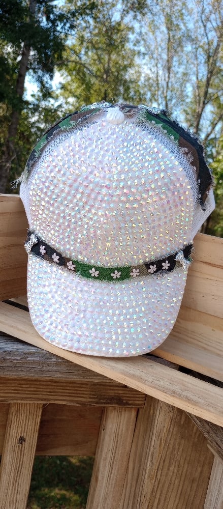 Image of Camo-Bling hat