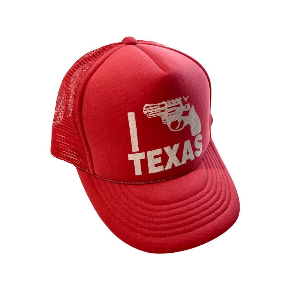 Image of I Bang Texas Trucker Red