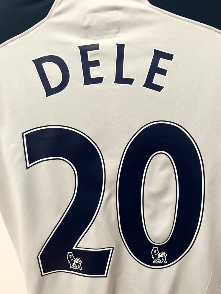 Image of Tottenham Hotspur “DELE 20” 2016/17 Home Shirt + PL patches  (S)