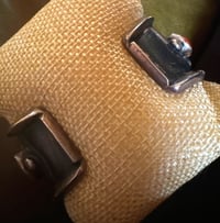 Image 9 of Vintage Yazzie morenci/coral cool cuff 
