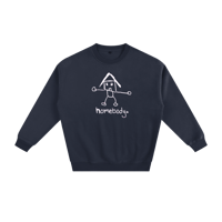 Image 1 of Homebody Crewneck (Navy Blue)