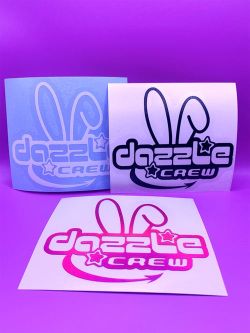 Image of DazzleCrew Logo stickers 