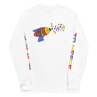 Image of Raygun Long Sleeve - Sleeve Text