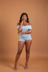 Image 1 of Baby Blues Romper 