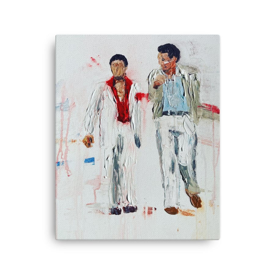 Image of “Tony and Sosa” canvas prints 16” x 20”