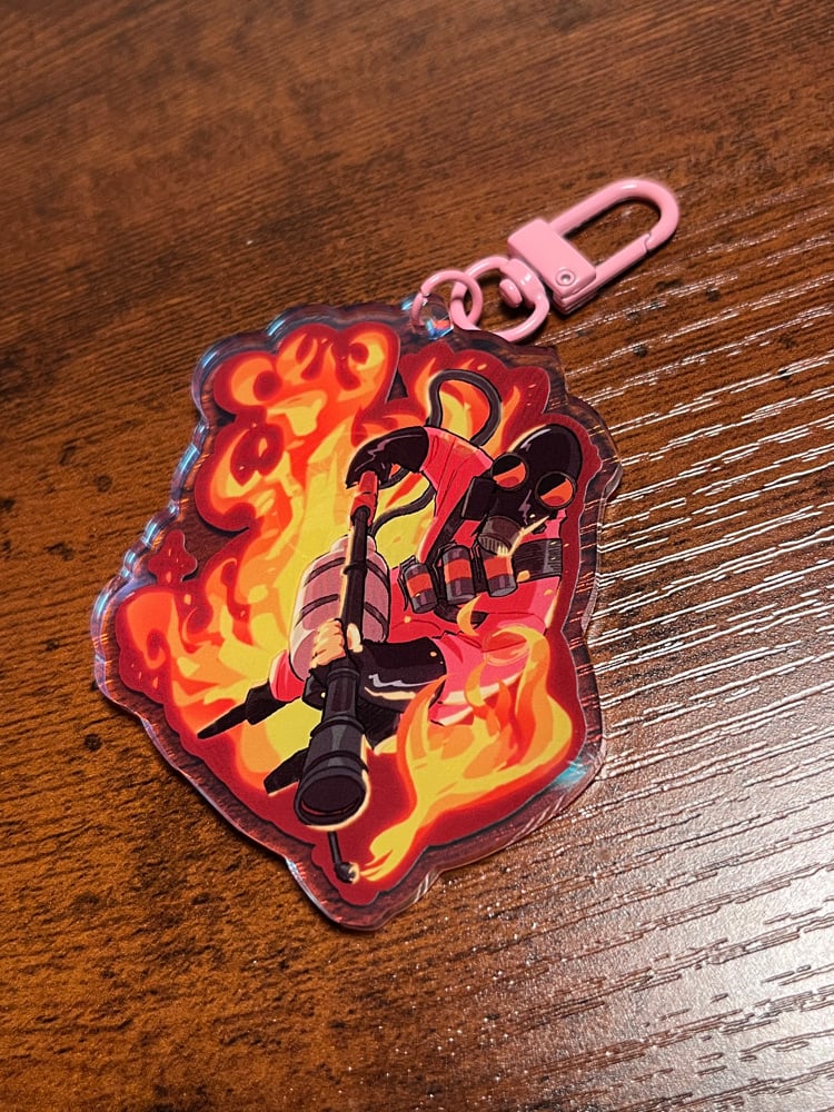 Image of TF2 Pyro Keychain