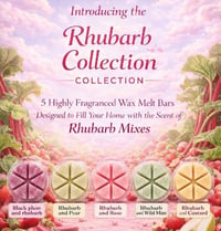 Image 1 of The Rhubarb Edit Wax Melt Collection