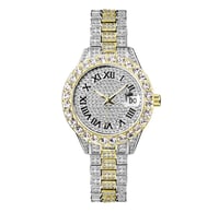 Glitzy Watch (Silver&Gold)