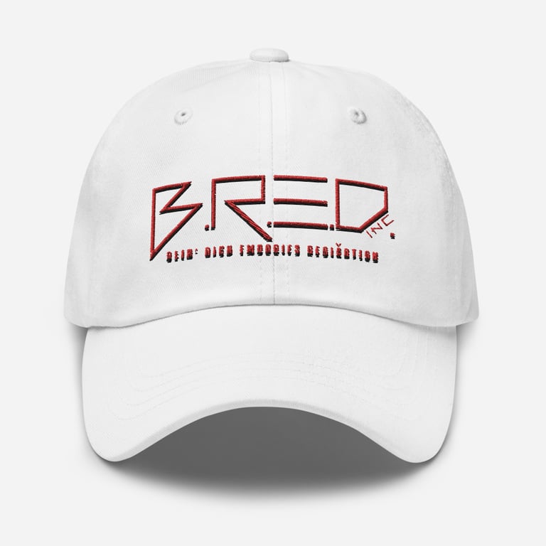 BRED LOGO Dad hat