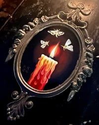 Image 3 of Original Painting-“ Moth to a Flame”