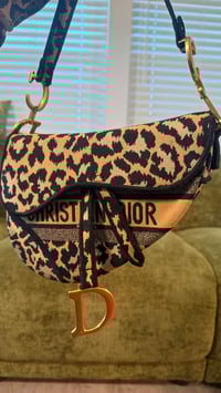 Image 3 of  Leopard saddle bag