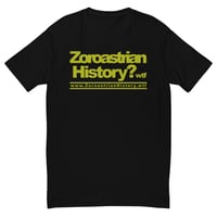 Image 1 of ZoroastrianHistory.wtf B Fitted Short Sleeve T-shirt