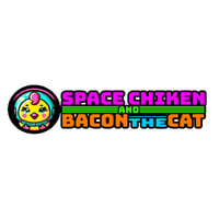 Image 1 of SPACE CHIKEN Bubble-free Stickers