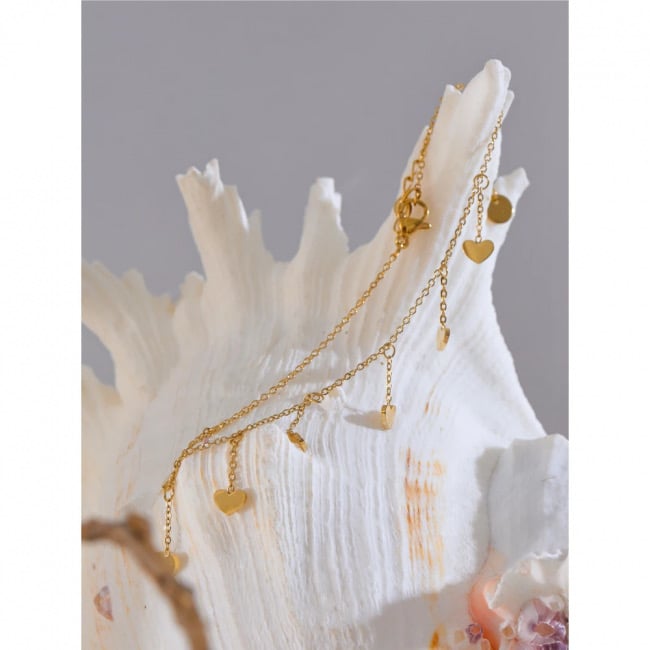 Image of Valentines CIELO Heart Anklet  