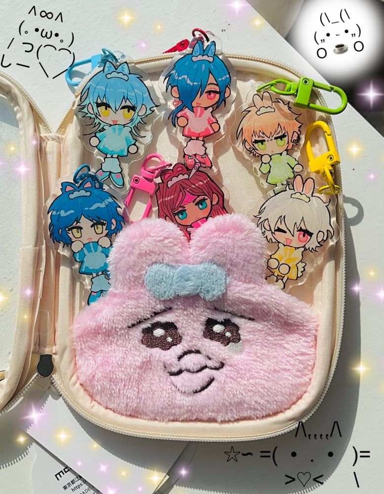 Image of Dramatical Murder Jersey Maid acrylic charms 6cm 