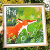Big Yawn - 50x50cm Giclee Print