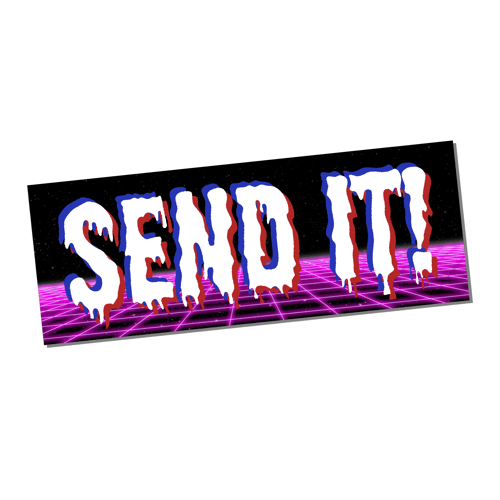 Image of 5.5” Retro Slap Stickers