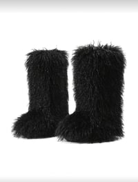 Image 3 of “Winter” Knee High Boots Black 