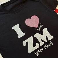 Image 4 of i love ZM shirt