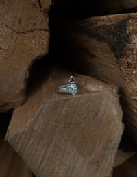 Image 2 of Adjustable Paw Heart Ring
