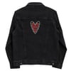CROSSFACE PRO Black Unisex denim jacket