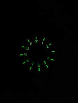 Image of Blue fortis gents watch dial,radium glow markers,35mm.fits cal 2824,2846,mint,genuine.