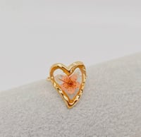 Image 3 of Wildflower Heart Ring