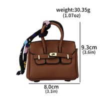 Image 6 of Mini Bag Pendant Small Keychain Case Accessory Family Mini Earphone Bag Accessories Pendant Key Chai